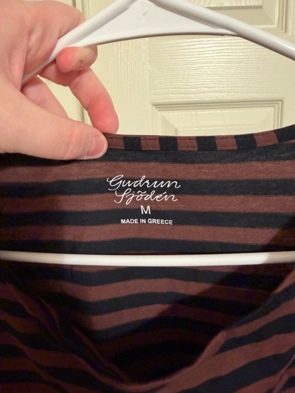 Gudrun Sjoden Essential striped top in organic cotton - Picture 2 of 3